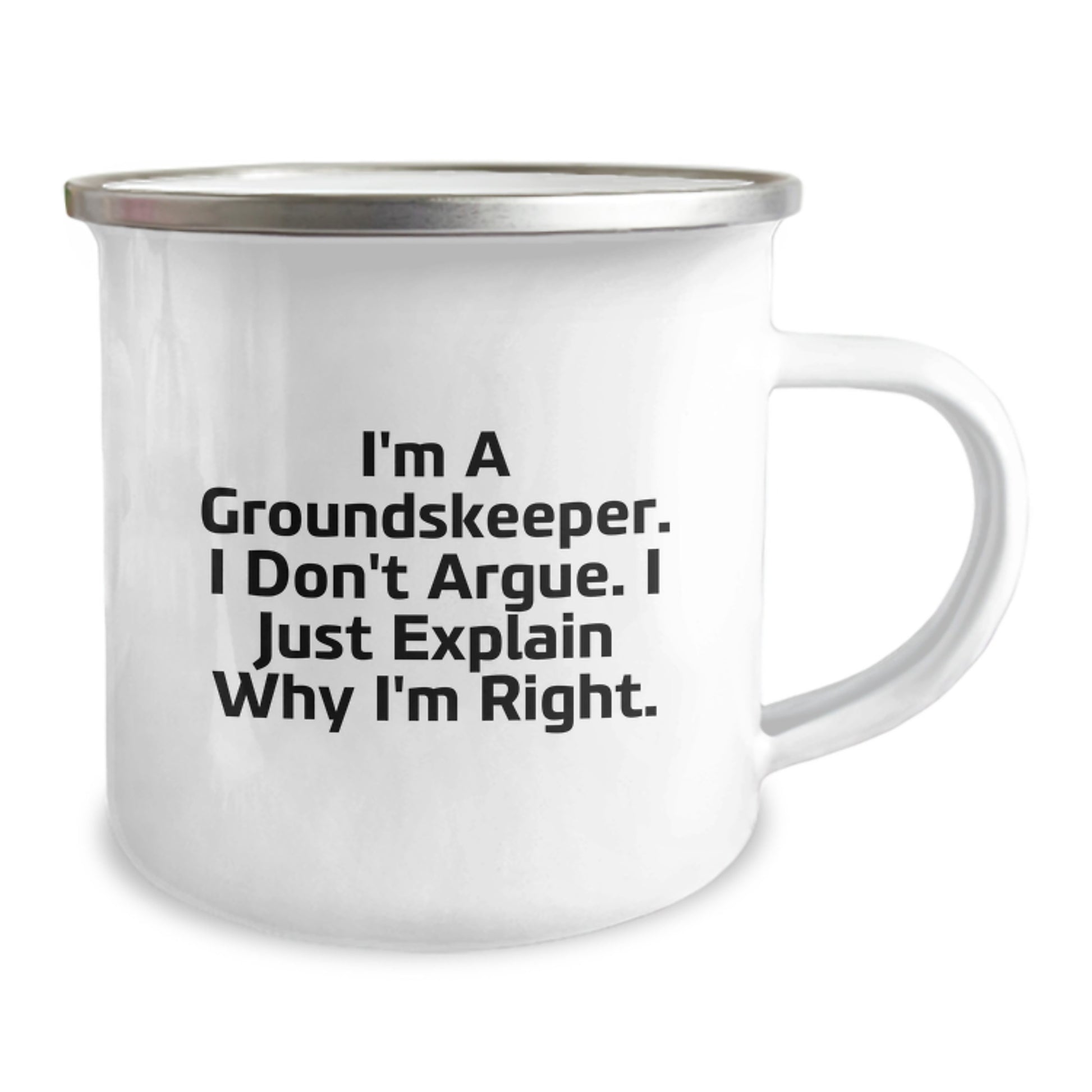 groundskeeper Coffee Mugs Funny Inspirational Gifts from Friends to Men Graduation Unique - Image 2