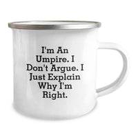 Load image into Gallery viewer, Umpire Humor Gifts for Men from Family, Funny Camping Mug for Graduation Unique Gifts - Image 2
