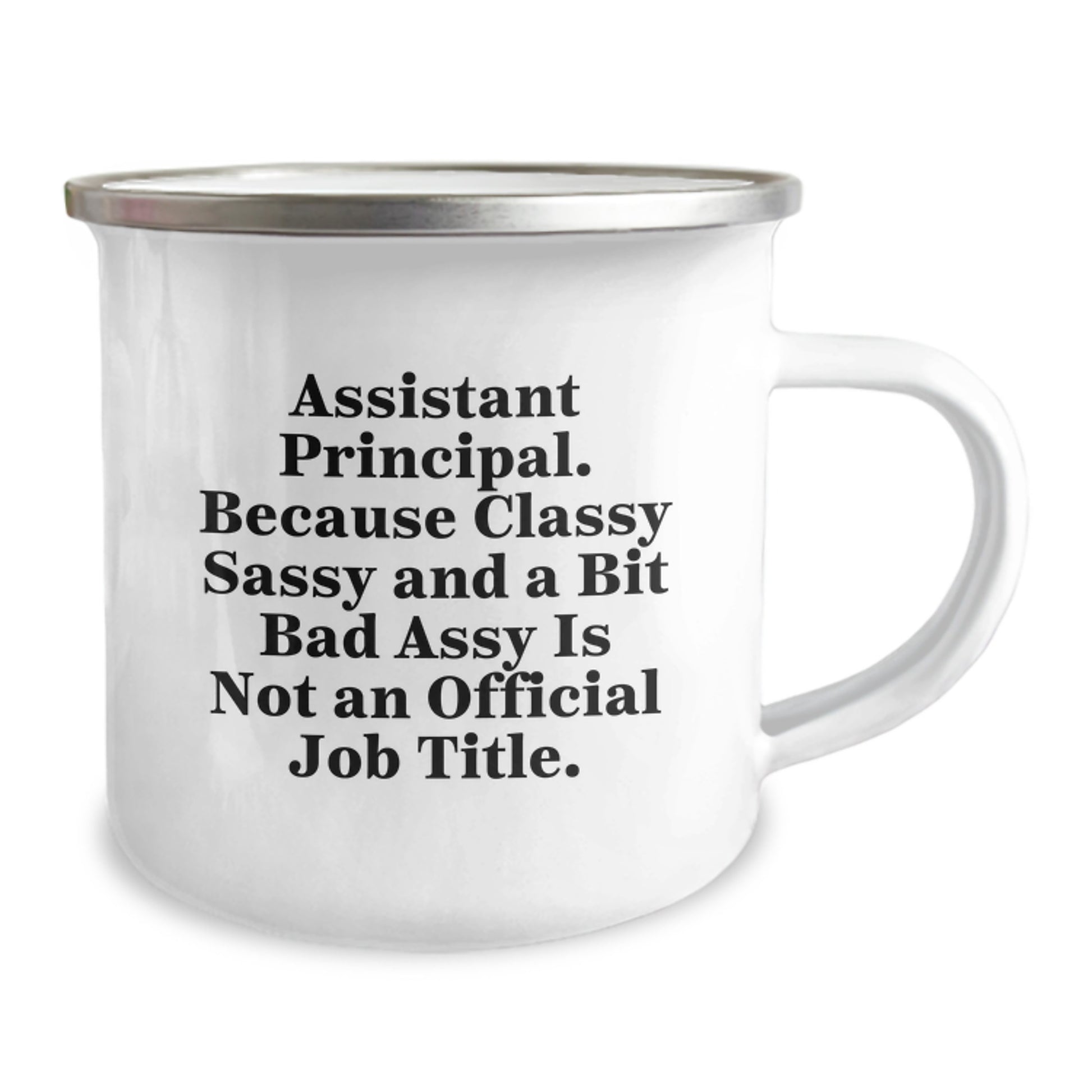 Funny Assistant Principal Gifts, Cute Camping Mug for Birthday, Gifts from Friends to Assistant Principal Humor, Perfect for Women or Men - Image 2