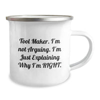 Load image into Gallery viewer, Funny Tool Maker Gifts, Camping Mug for Tool Maker, Gifts from Friends, Gifts for Tool Maker Birthday - Image 2
