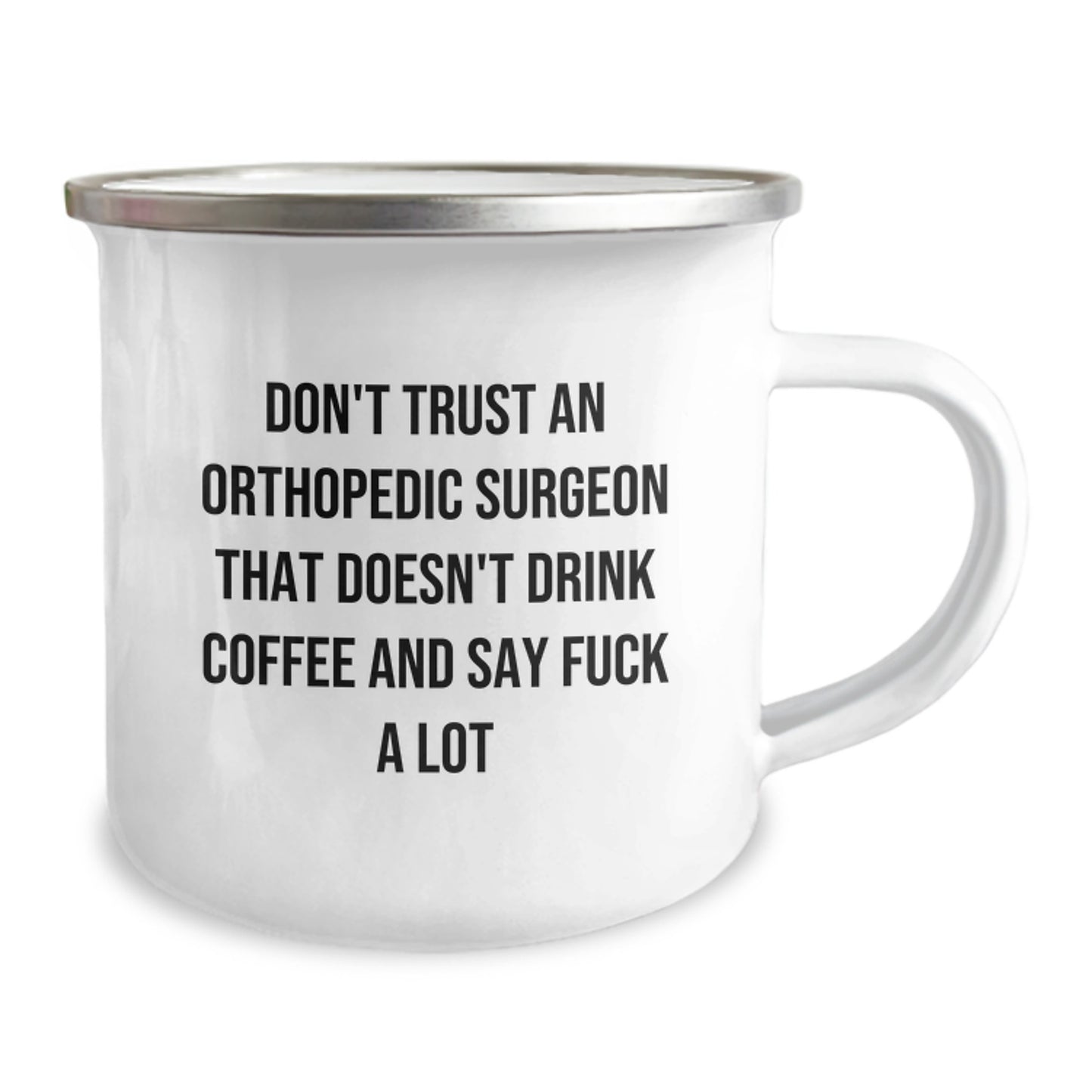 Funny Orthopedic Surgeon Quotes Gifts from Men to Orthopedic Surgeon Friends - Christmas Unique Mugs for Orthopedic Surgeon, Camping Mug - Image 2