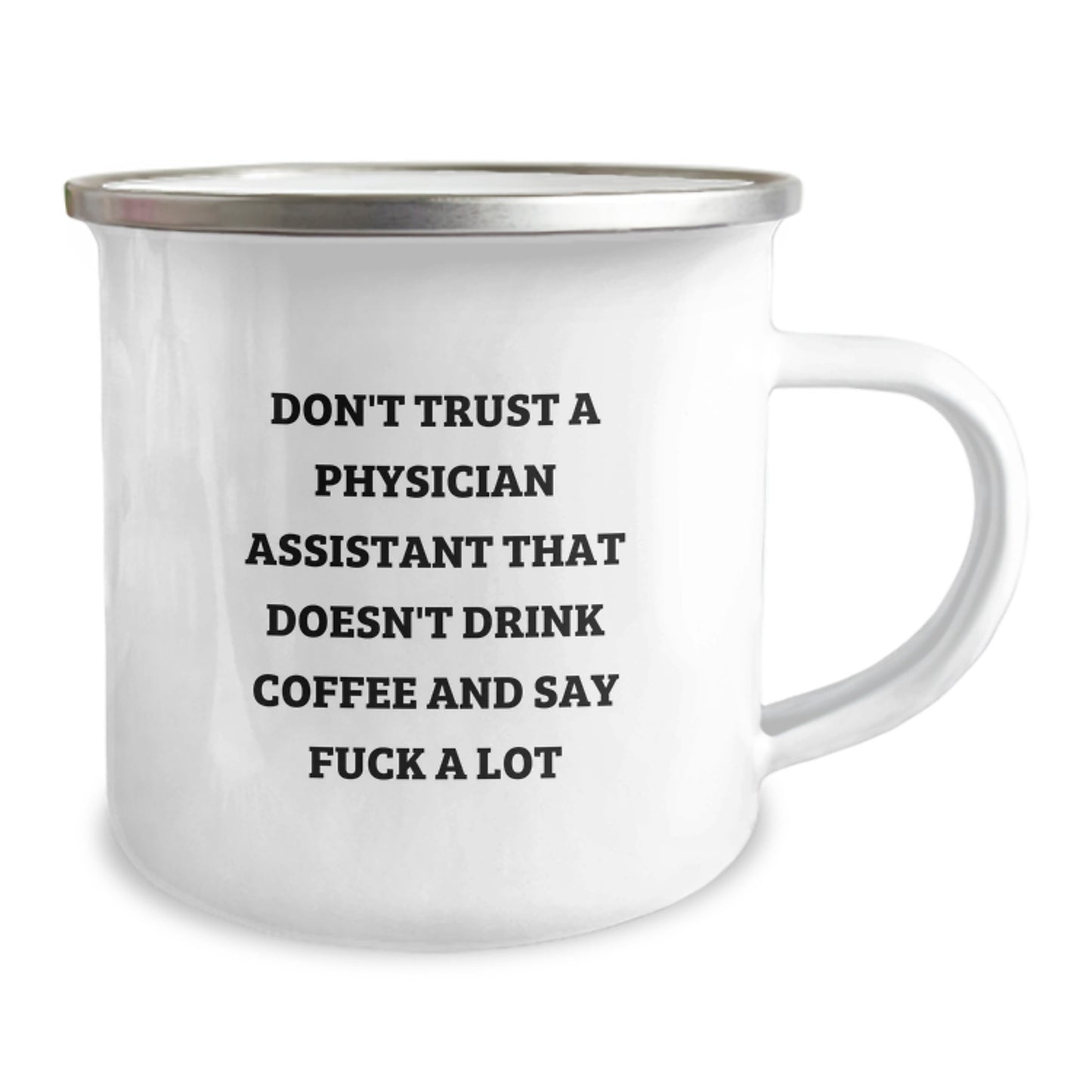 Funny Gifts for Physician Assistant, Coffee Lovers' Camping Mug, Unique Christmas Memorable Presents for PA Friends and Family - Image 2