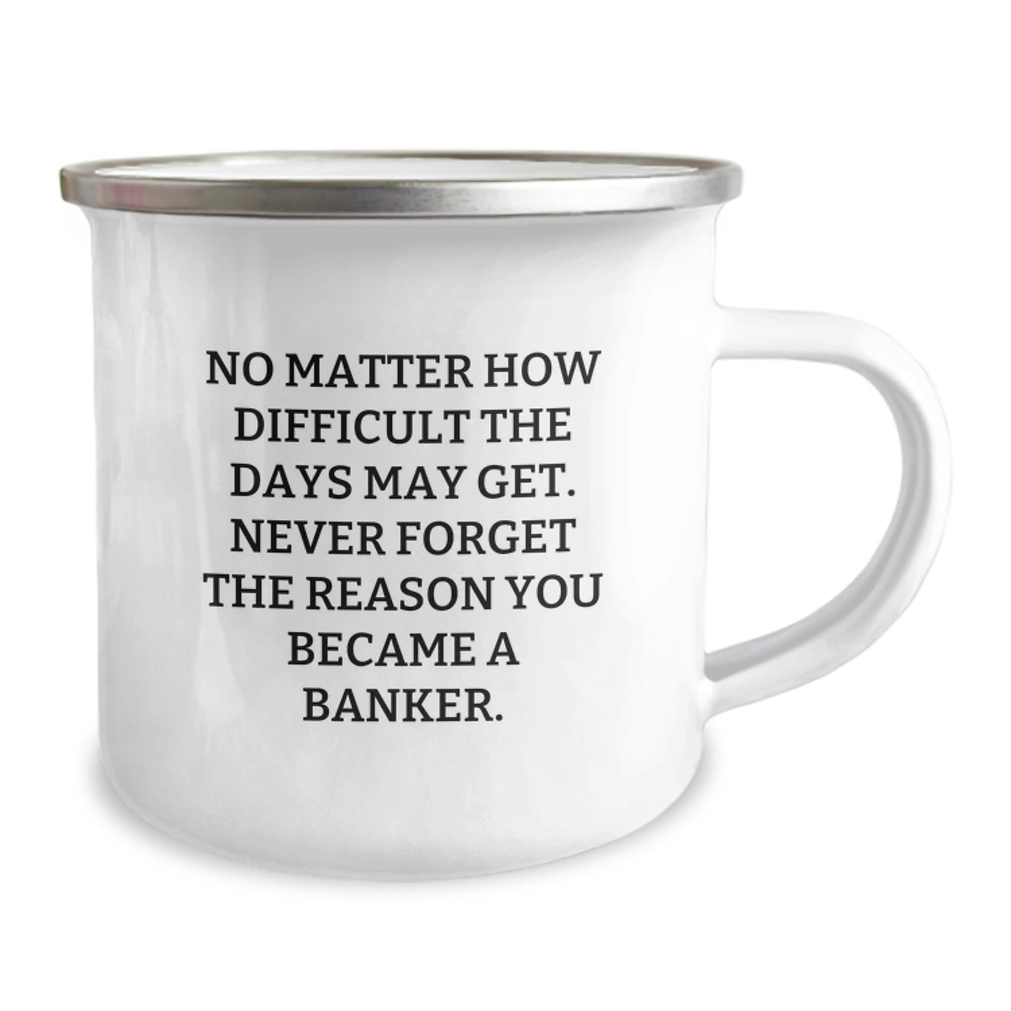 Gifts from Family to Banker Men - Inspirational Camping Mug for Christmas Unique Gifts - Image 2
