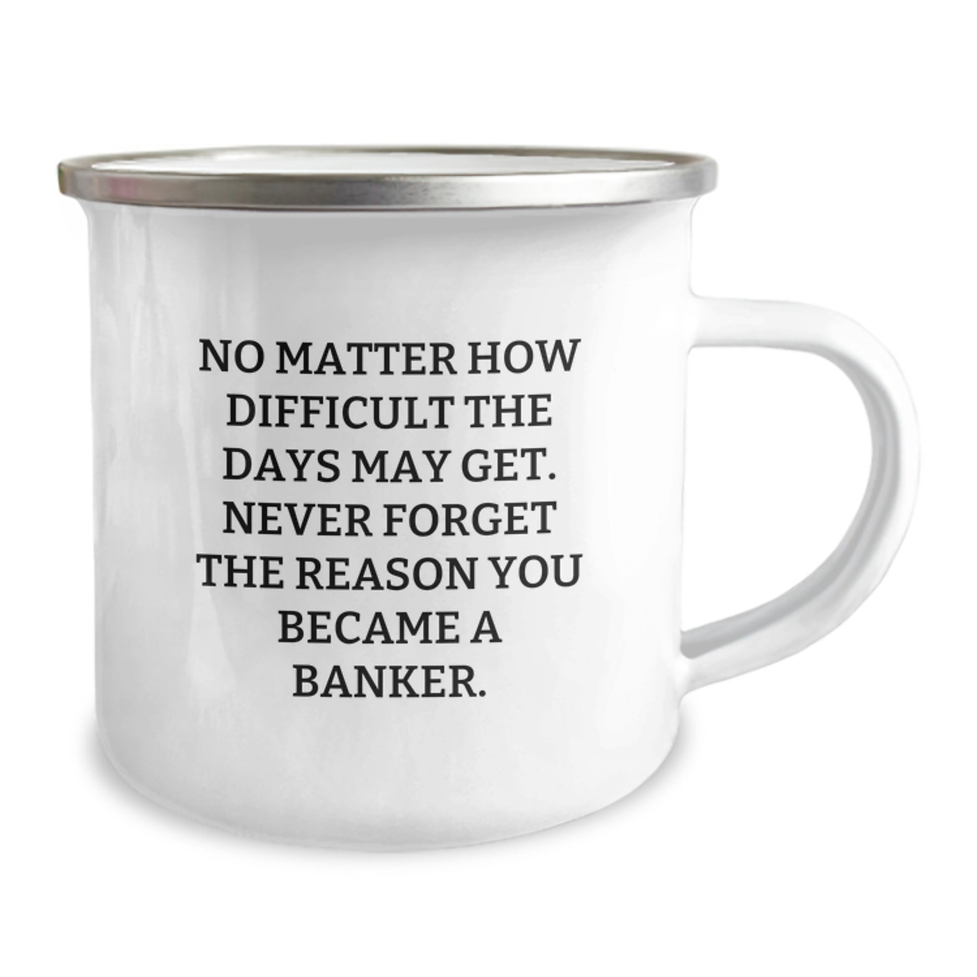 Gifts from Family to Banker Men - Inspirational Camping Mug for Christmas Unique Gifts - Image 2