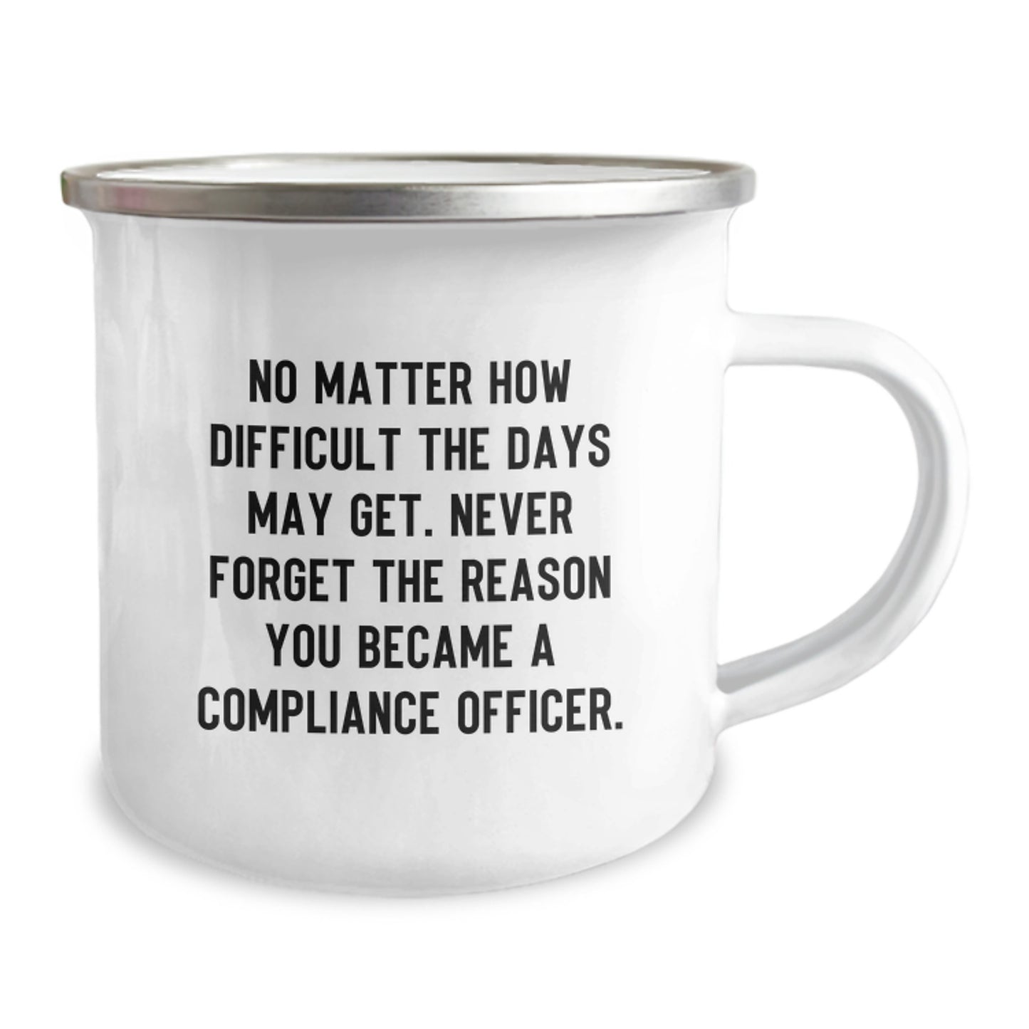 Compliance Officer Inspirational Gifts from Family to Friends - Funny Camping Mug for Christmas Unique Presents - Image 2