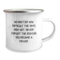 Load image into Gallery viewer, Funny Driver Gifts, Camping Mugs, Inspirational Quote for Driver Men, Unique Christmas Unique Gifts from Friends for Driver - Image 2

