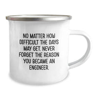 Load image into Gallery viewer, Funny Engineer Gifts from Friends - Christmas Unique Presents for Men Engineers - Camping Mug with Inspirational Quote - Image 2
