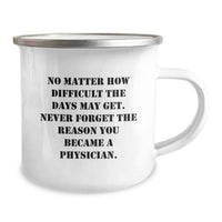 Load image into Gallery viewer, Funny Inspirational Gifts for Physicians, Camping Mug for Men Women Friends Family, Unique Christmas Unique Gifts from Family Friends Coworkers - Image 2
