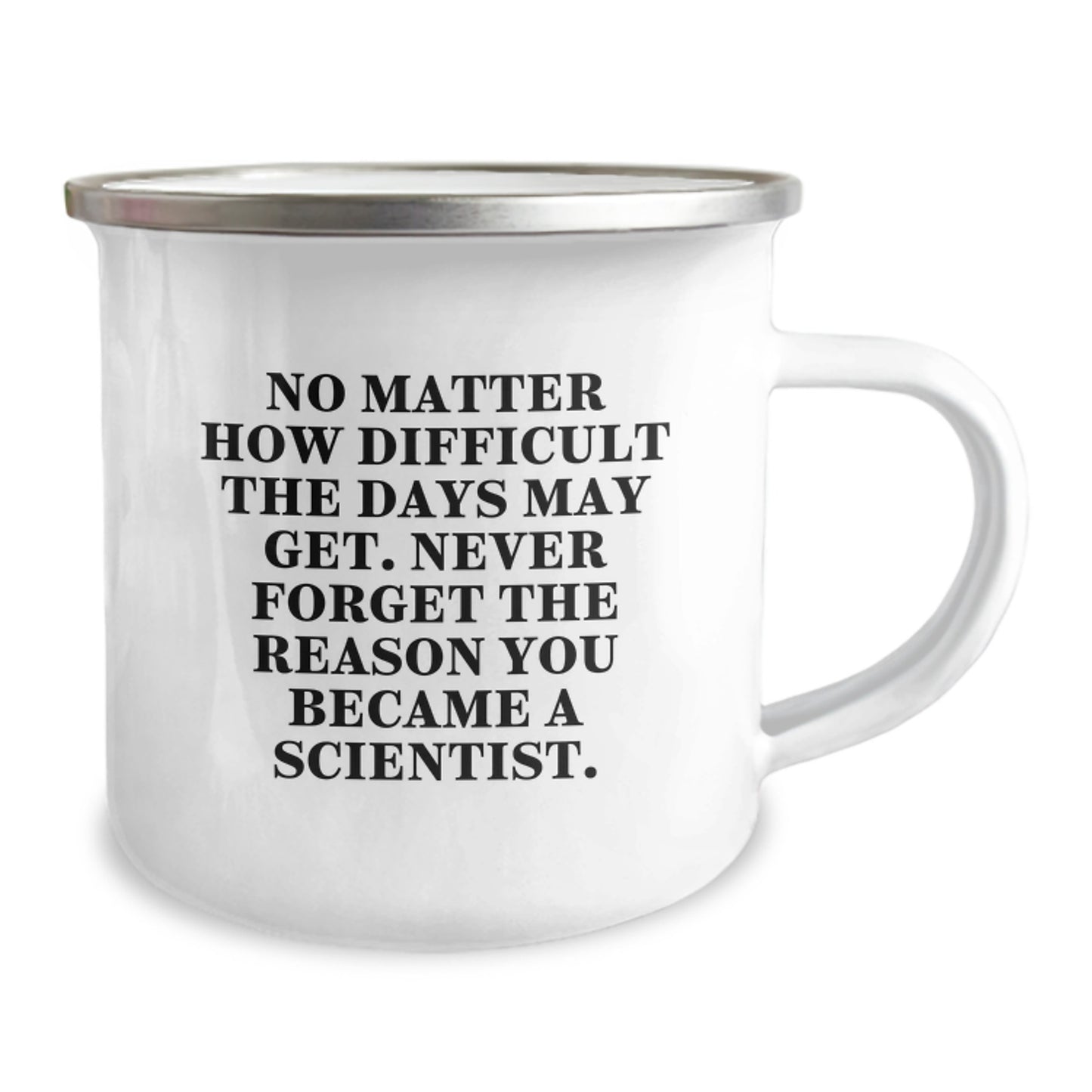 Funny Scientist Camping Mug Gifts for Him, Christmas Unique Scientist Mugs for Men, Scientist Enthusiast Gifts from Friends, Scientist Inspirational Quote - Image 2