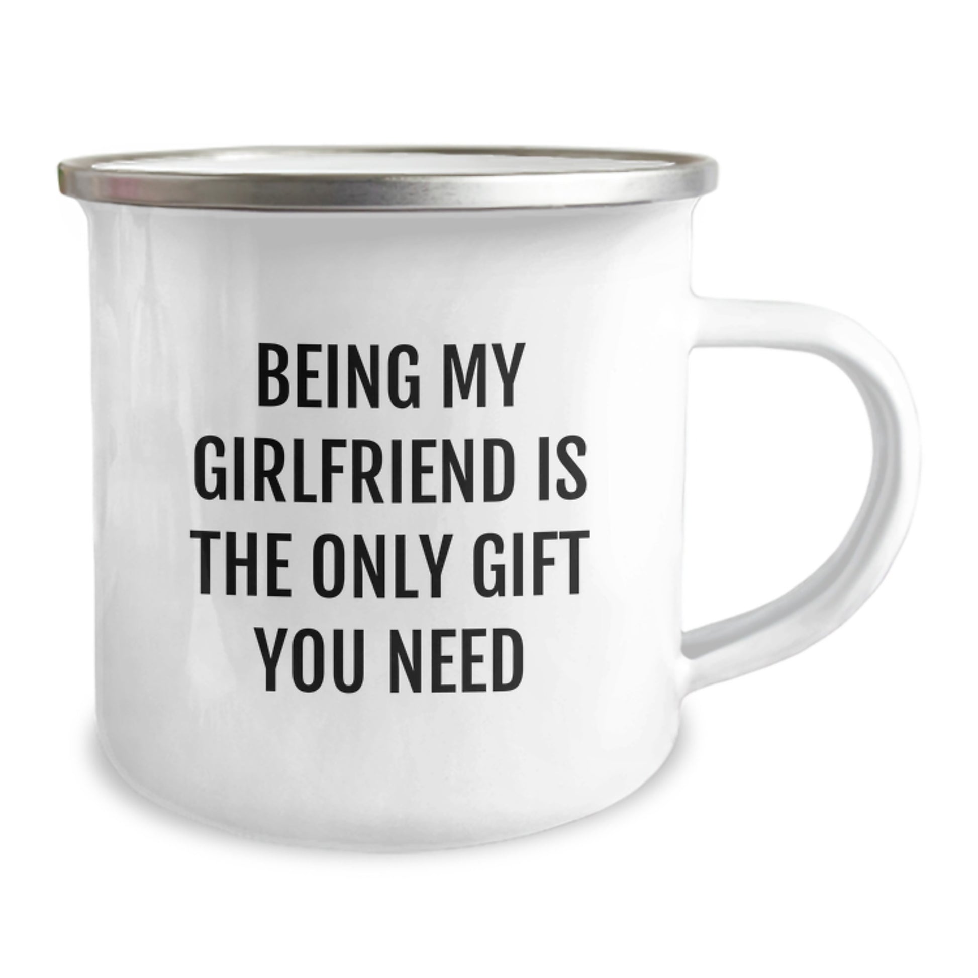 Funny Sweetheart Gifts from Men, Being My Sweetheart Is The Only Gift You Need Camping Mug for Women, Unique Christmas Unique Gifts for Her - Image 2