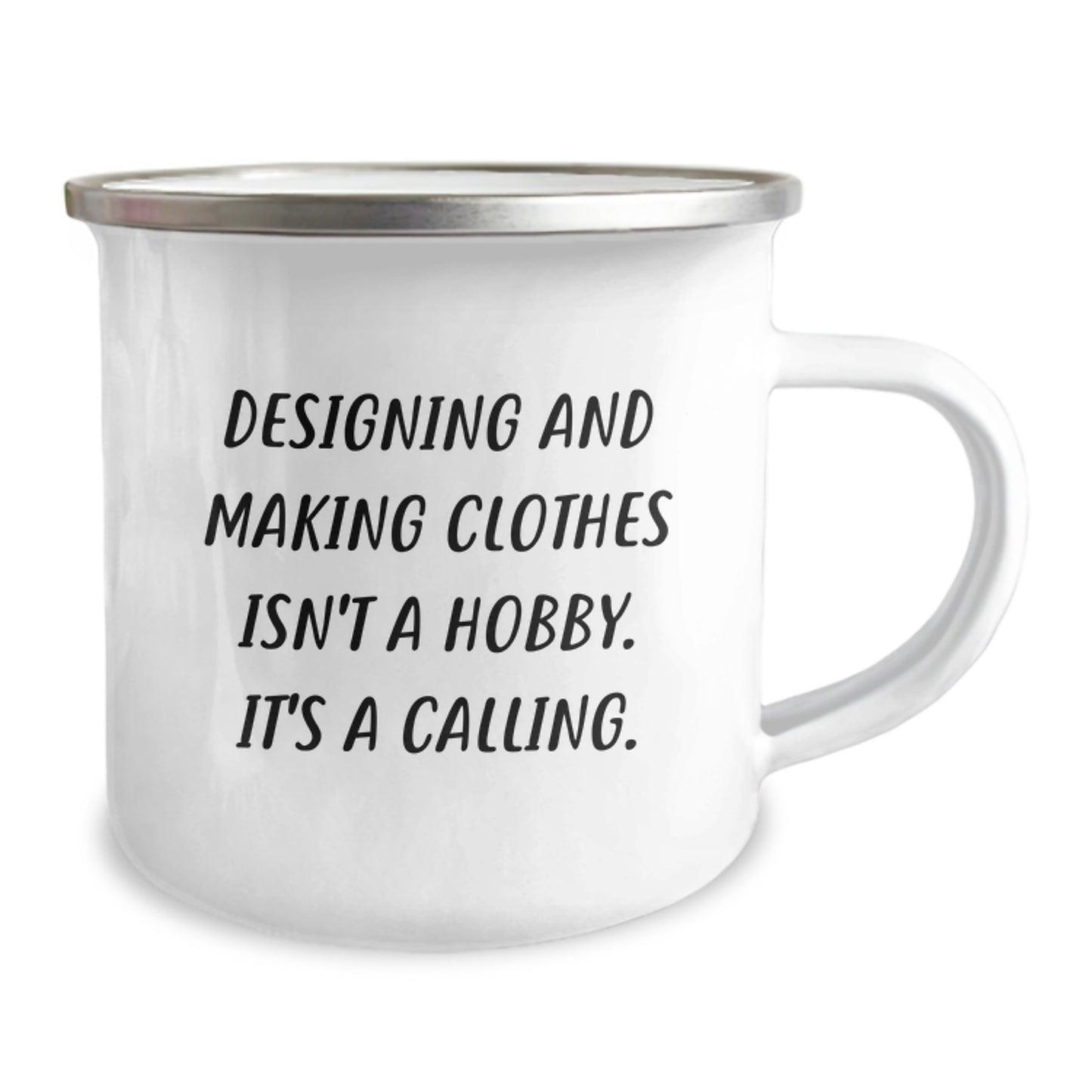 Designing and Making Clothes Gifts from Friends - Inspirational Christmas Mugs for Designing and Making Clothes Enthusiasts, Perfect Camping Mug - Image 2
