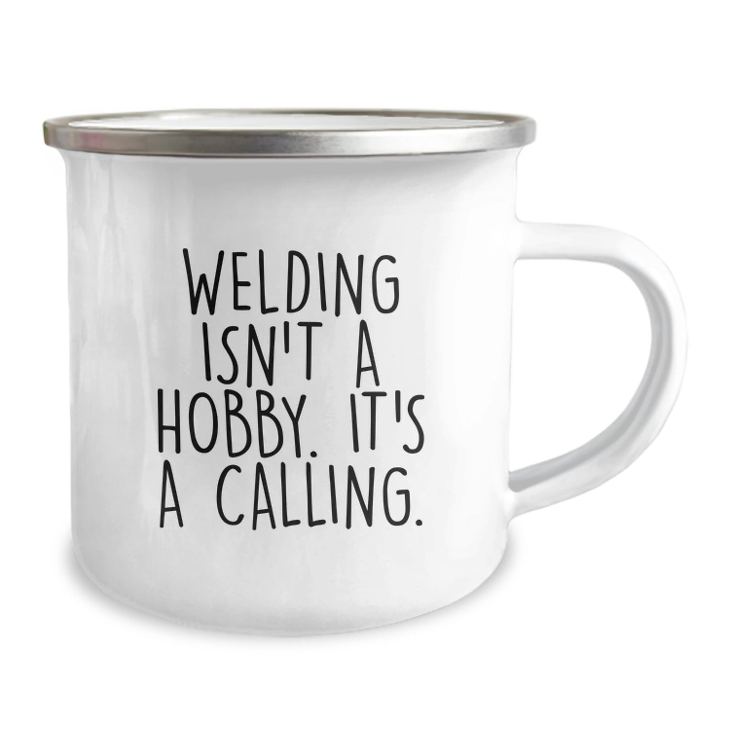 Funny Welding Gifts for Men - Inspirational Welding Isn't A Hobby Camping Mug, Perfect Christmas Unique Gifts from Friends - Image 2
