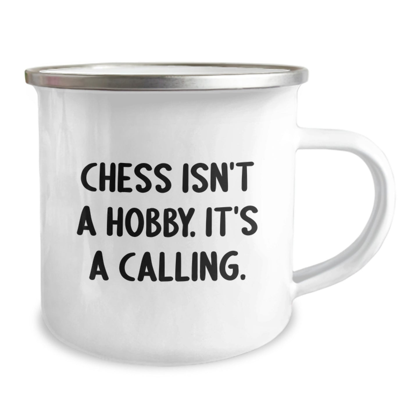 Funny Chess Camping Mugs Gifts for Chess Lovers from Friends and Family, Inspirational Call to Action, Christmas Unique Gifts - Image 2