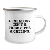 Load image into Gallery viewer, Genealogy Isn&#39;t A Hobby Gifts for Genealogy Enthusiasts, Funny Camping Mug for Women, Unique Christmas Unique Gifts from Family to Genealogy Lovers - Image 2
