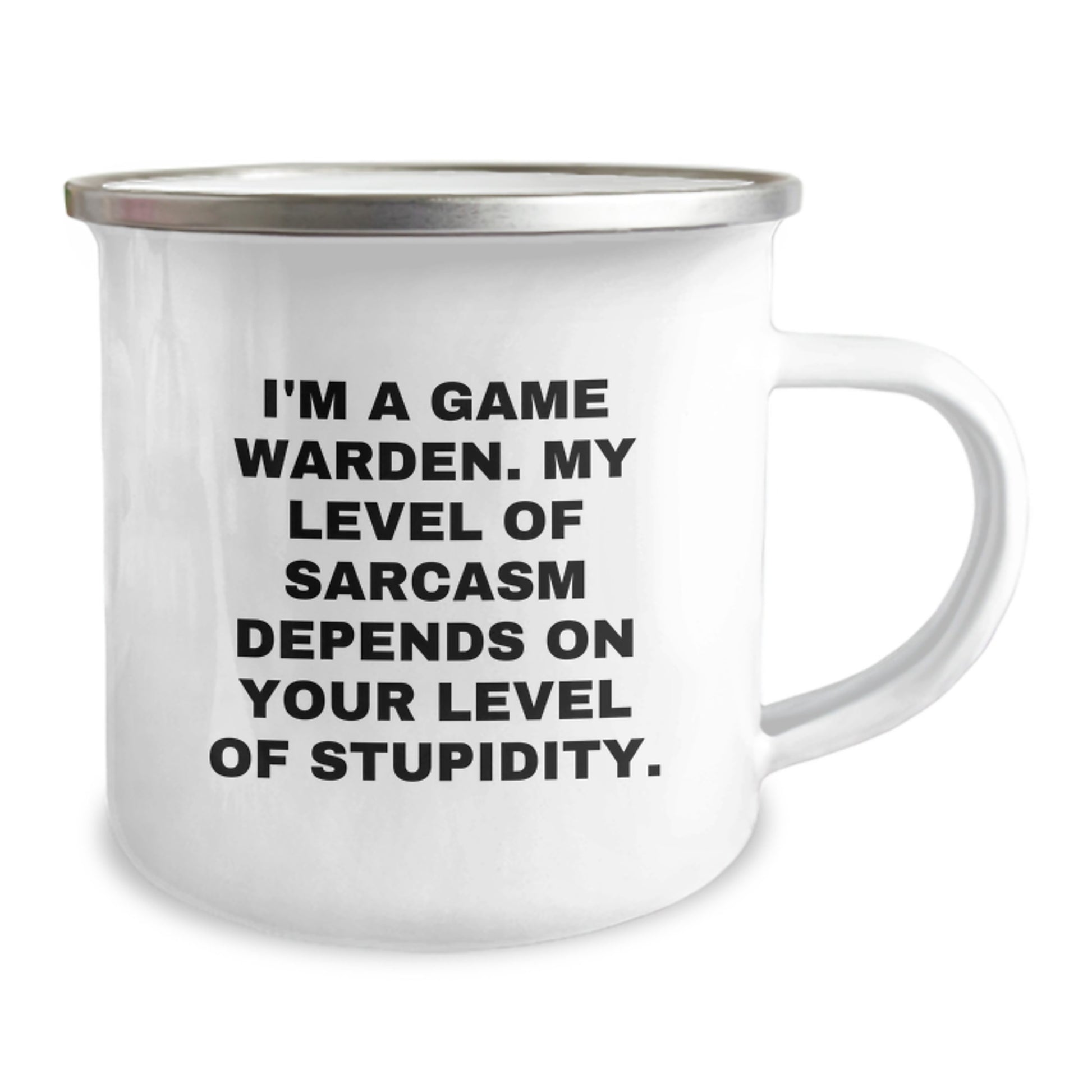 Funny Game Warden Gifts from Men to Friends - Sassy Christmas Unique Mugs for Camping Lovers, I'm A Game Warden Mug - Image 2