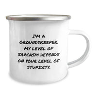 Load image into Gallery viewer, Funny groundskeeper Gifts from Friends for groundskeeper Men Christmas Unique Mugs - Image 2
