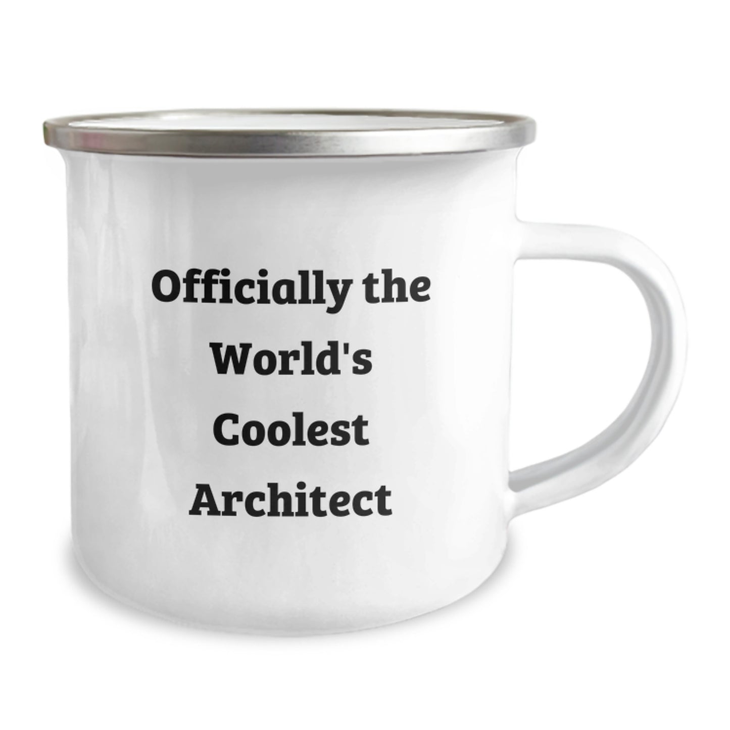 Architect Gifts for Men - Officially The World's Coolest Architect Funny Quote Christmas Unique Gifts from Friends and Family for Camping Mug - Image 2