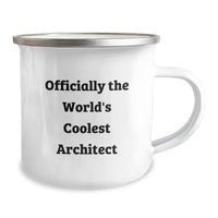 Load image into Gallery viewer, Architect Gifts for Men - Officially The World&#39;s Coolest Architect Funny Quote Christmas Unique Gifts from Friends and Family for Camping Mug - Image 2
