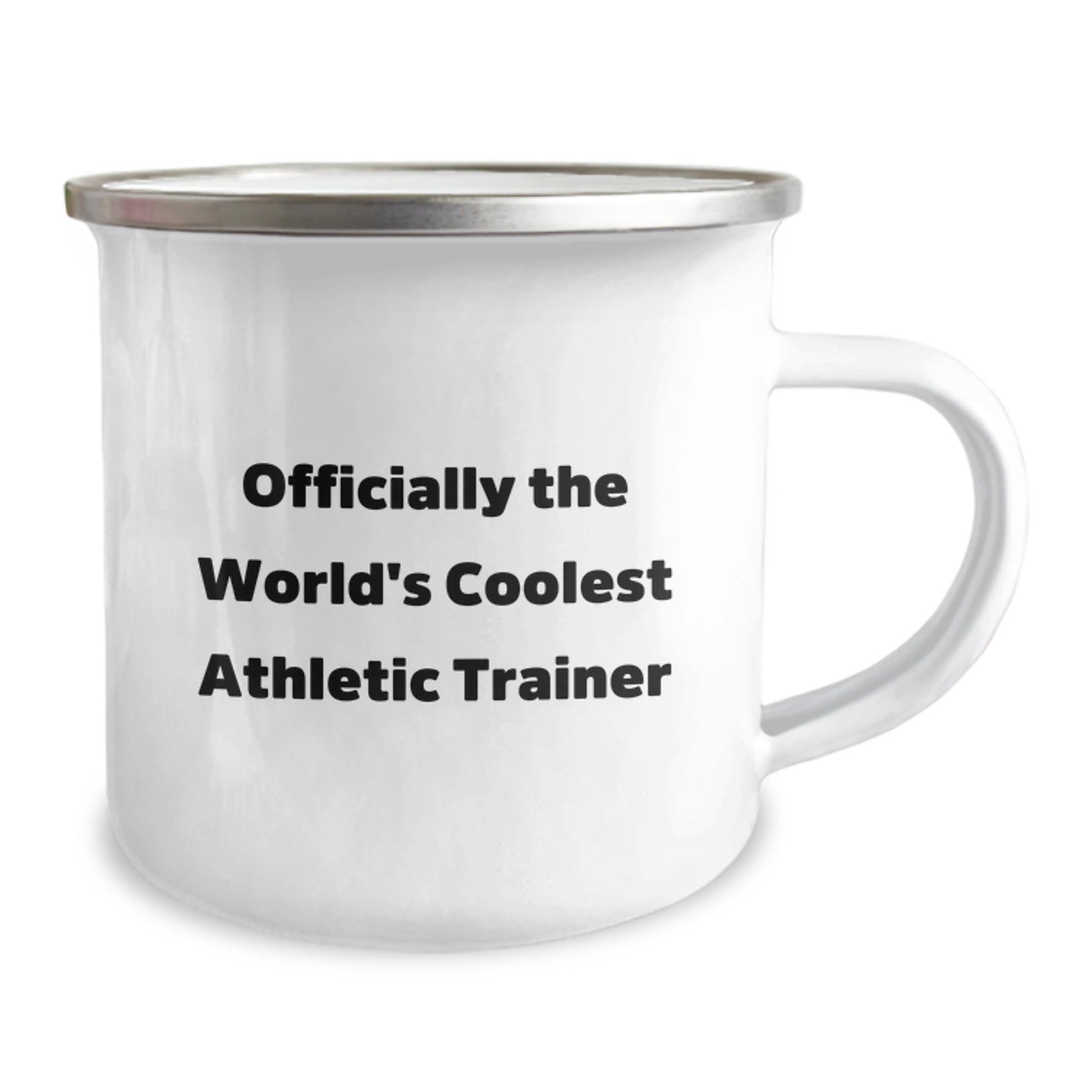 Funny Athletic Trainer Gifts from Friends for Men - Officially The World's Coolest Athletic Trainer, Camping Mug, Christmas Unique - Image 2
