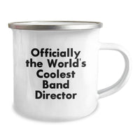 Load image into Gallery viewer, Funny Band Director Gifts from Friends for the Officially World&#39;s Coolest Band Director Christmas Unique Mugs - Image 2
