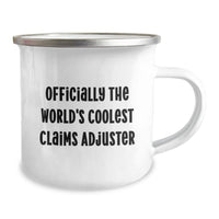 Load image into Gallery viewer, Claims Adjuster Camping Mug Funny Quote Gifts for Men from Friends on Christmas - Image 2
