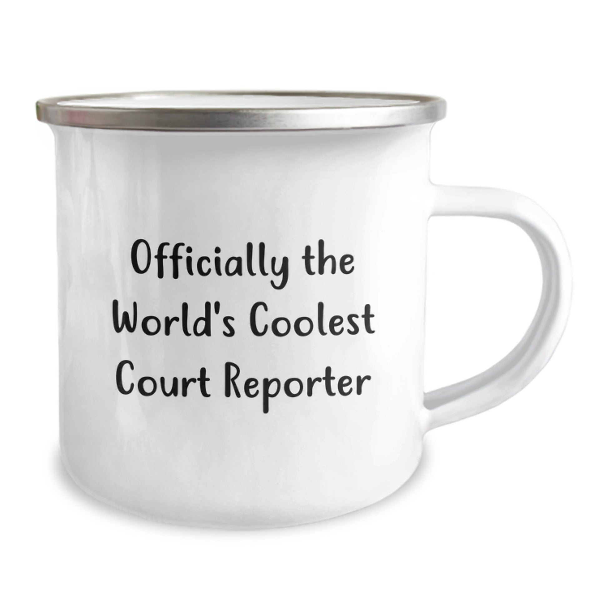 Court Reporter Gifts from Friends - Officially The World's Coolest Court Reporter Funny Camping Mug, Christmas Unique Gifts for Men - Coolest Court Reporter Mug, Court Reporter Lover - Image 2