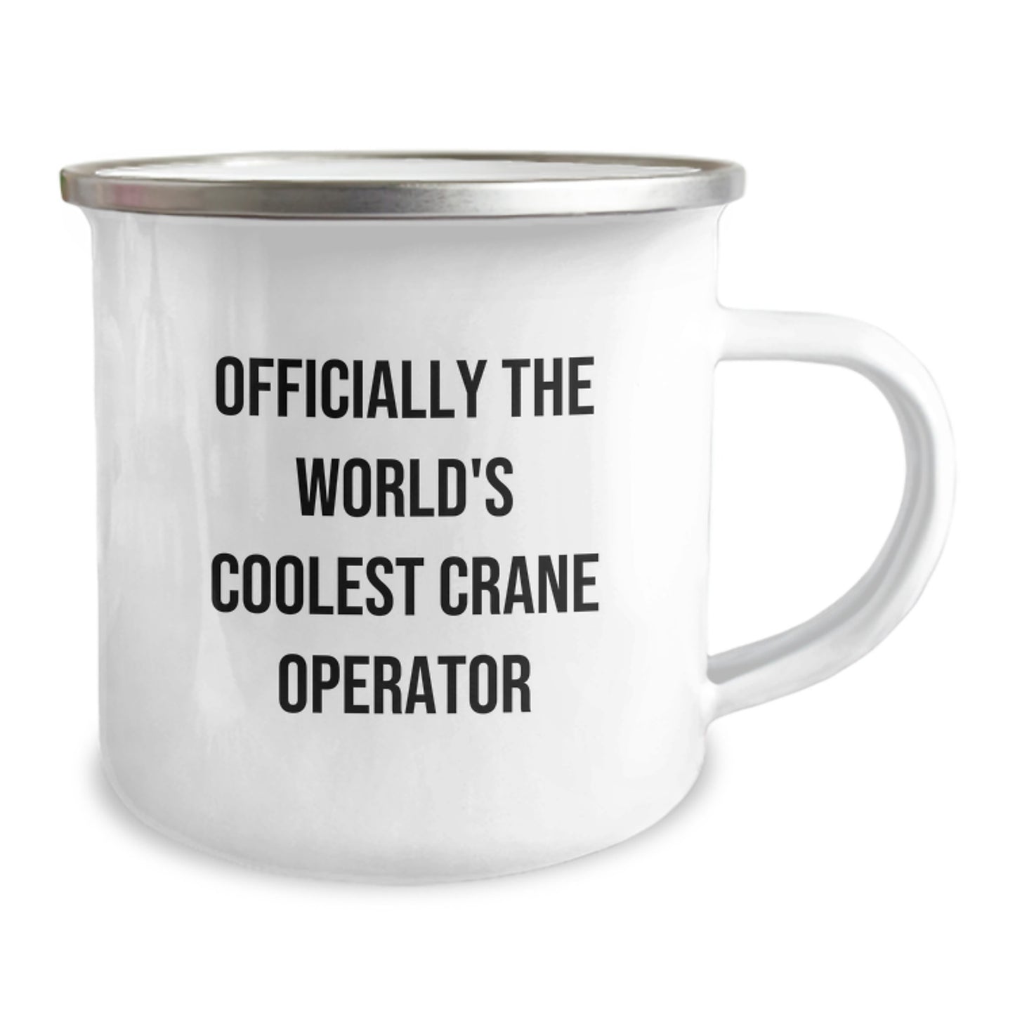Funny Crane Operator Gifts for Men, World's Coolest Crane Operator Camping Mug, Unique Christmas Unique Gifts from Friends - Image 2