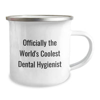 Load image into Gallery viewer, Funny Dental Hygienist Gifts from Friends, Camping Mug World&#39;s Coolest Quote, Christmas Unique Presents - Image 2
