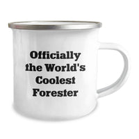 Load image into Gallery viewer, Funny Forester Gifts for Men Friends - Officially The World&#39;s Coolest Forester Christmas Unique Gifts Gifts from Men - Image 2
