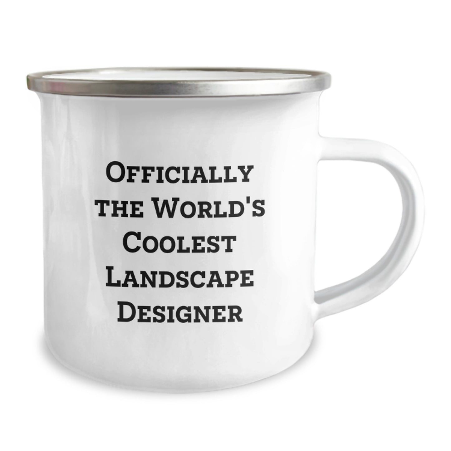 Funny Landscape Designer Gifts from Friends for Men's Christmas Unique Mugs - Officially The World's Coolest Landscape Designer - Image 2
