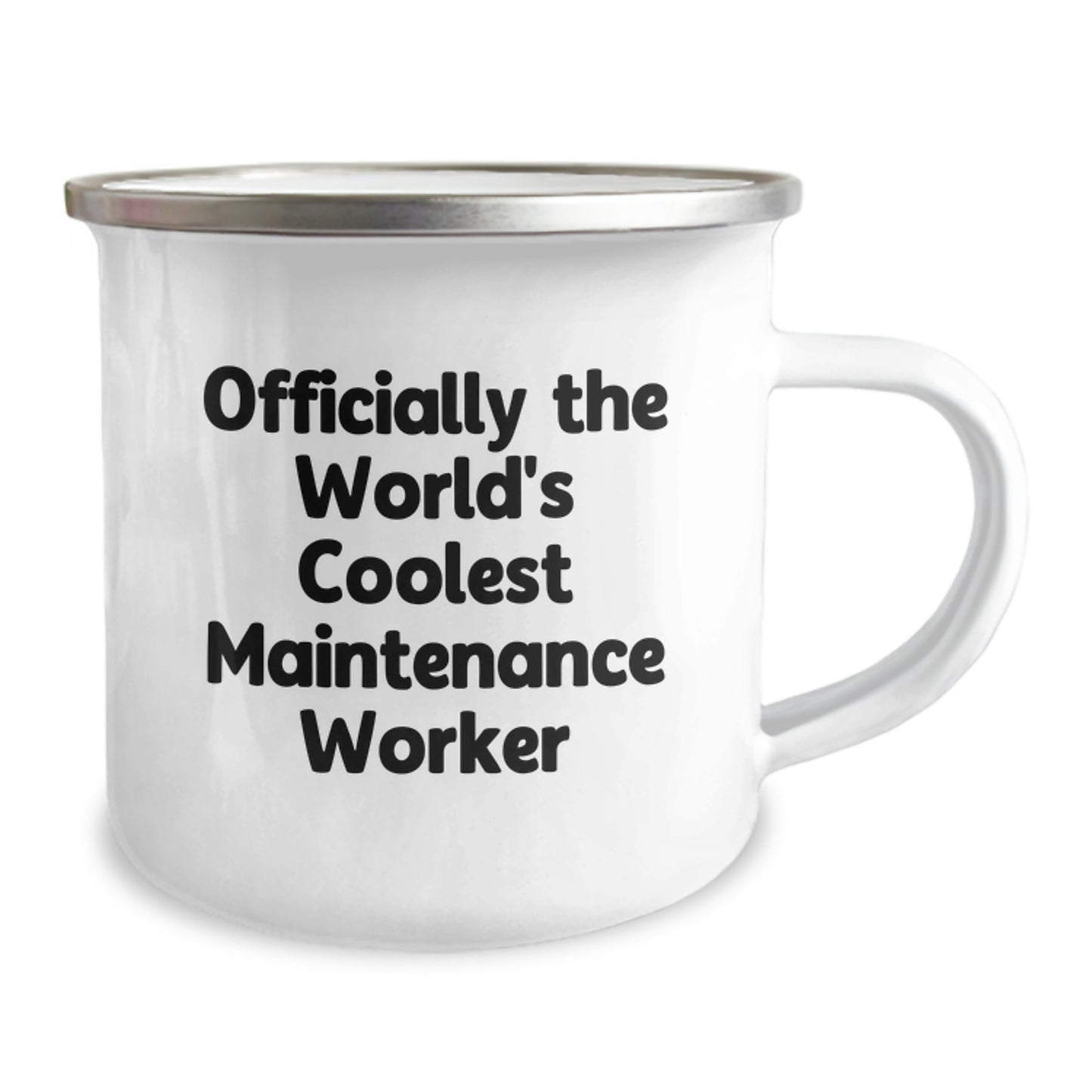 Funny Maintenance Worker Gifts, Unique Christmas Unique Gifts from Friends for Maintenance Worker, World's Coolest Camping Mug - Image 2