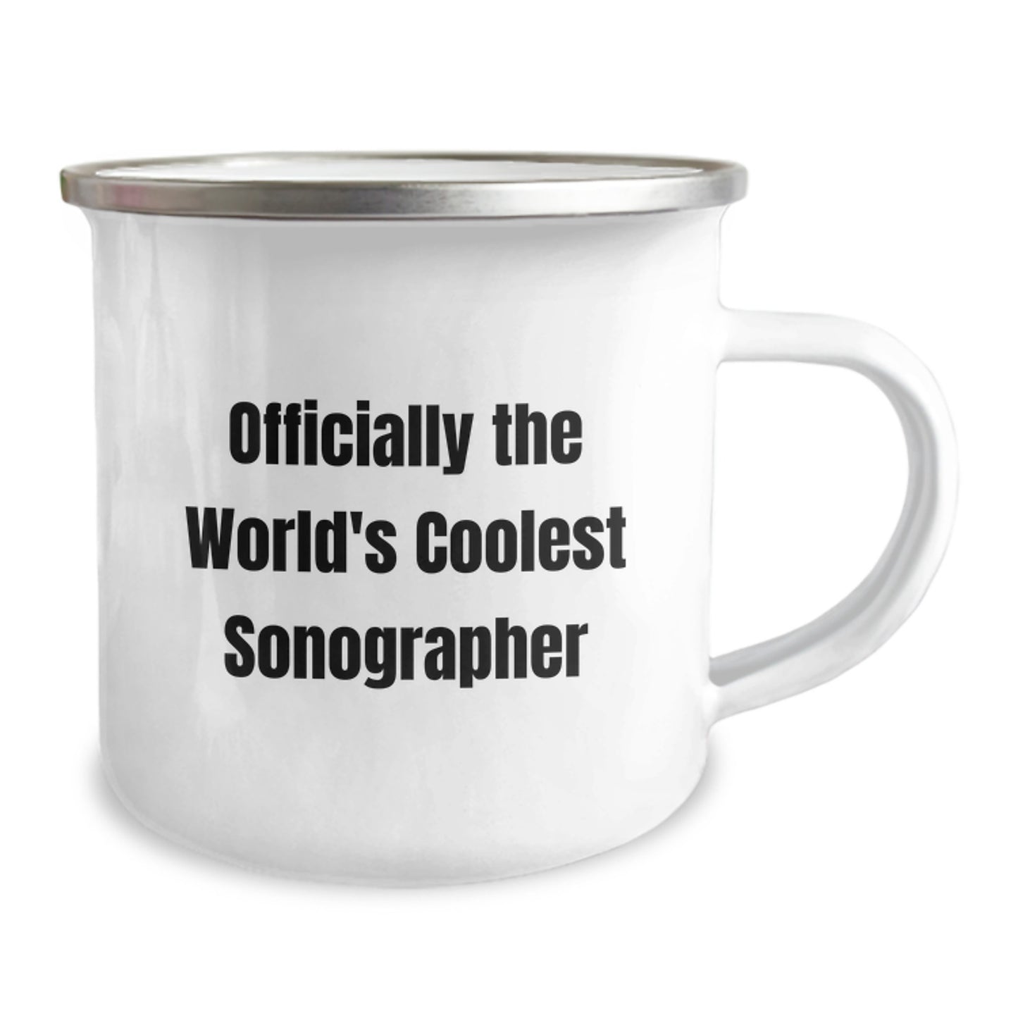 Funny Sonographer Gifts for Him - Officially The World's Coolest Sonographer Christmas Unique Presents for Men from Family - Image 2