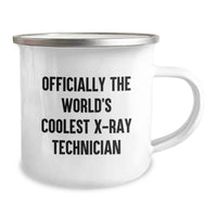 Load image into Gallery viewer, Funny X-Ray Technician Gifts from Men to X-Ray Technician Friends - 'Officially The World's Coolest X-ray Technician' Christmas Unique Mugs - Image 2
