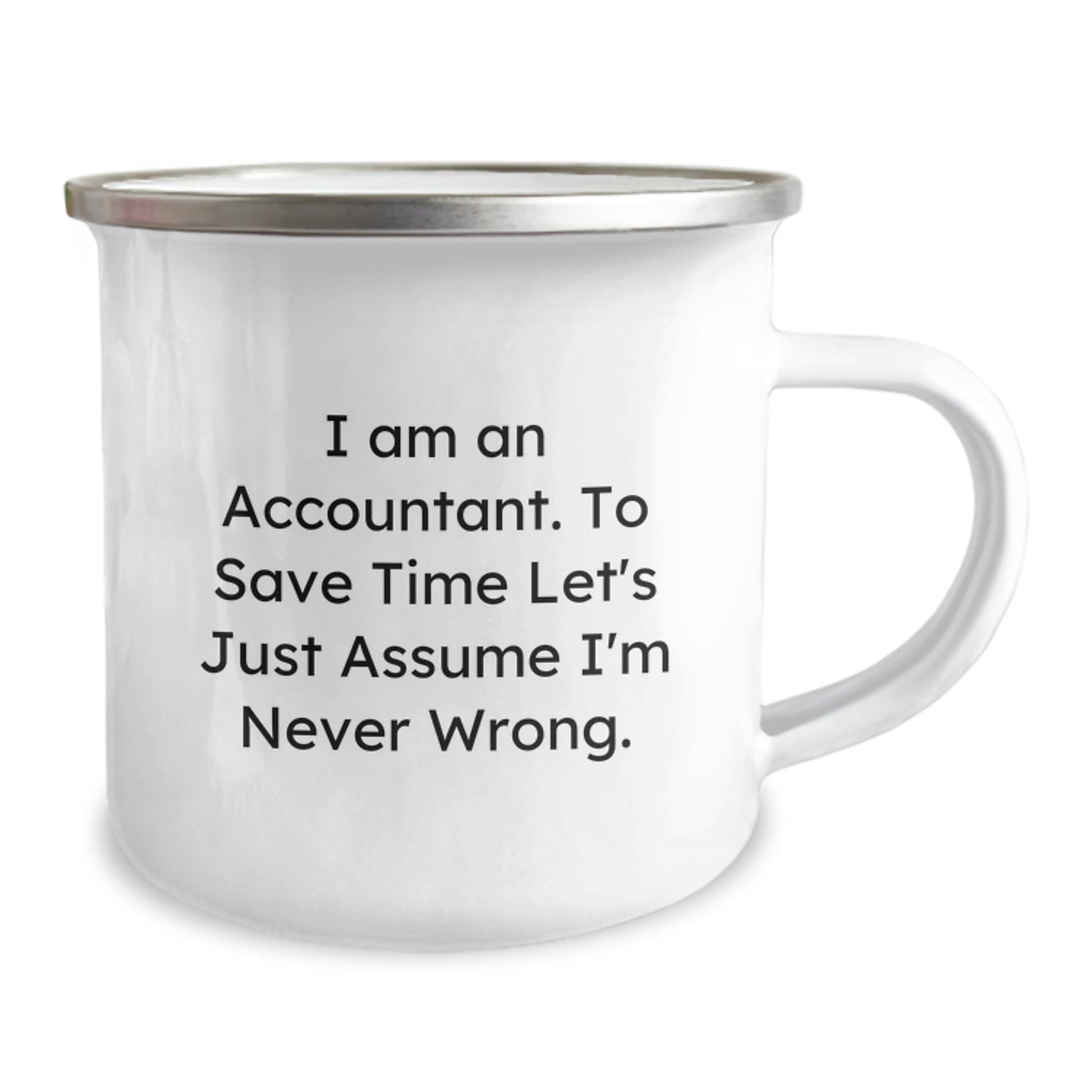 Funny Accountant Gifts for Men, I Am An Accountant Camping Mug, Unique Christmas Unique Gifts from Friends to Family - Image 2