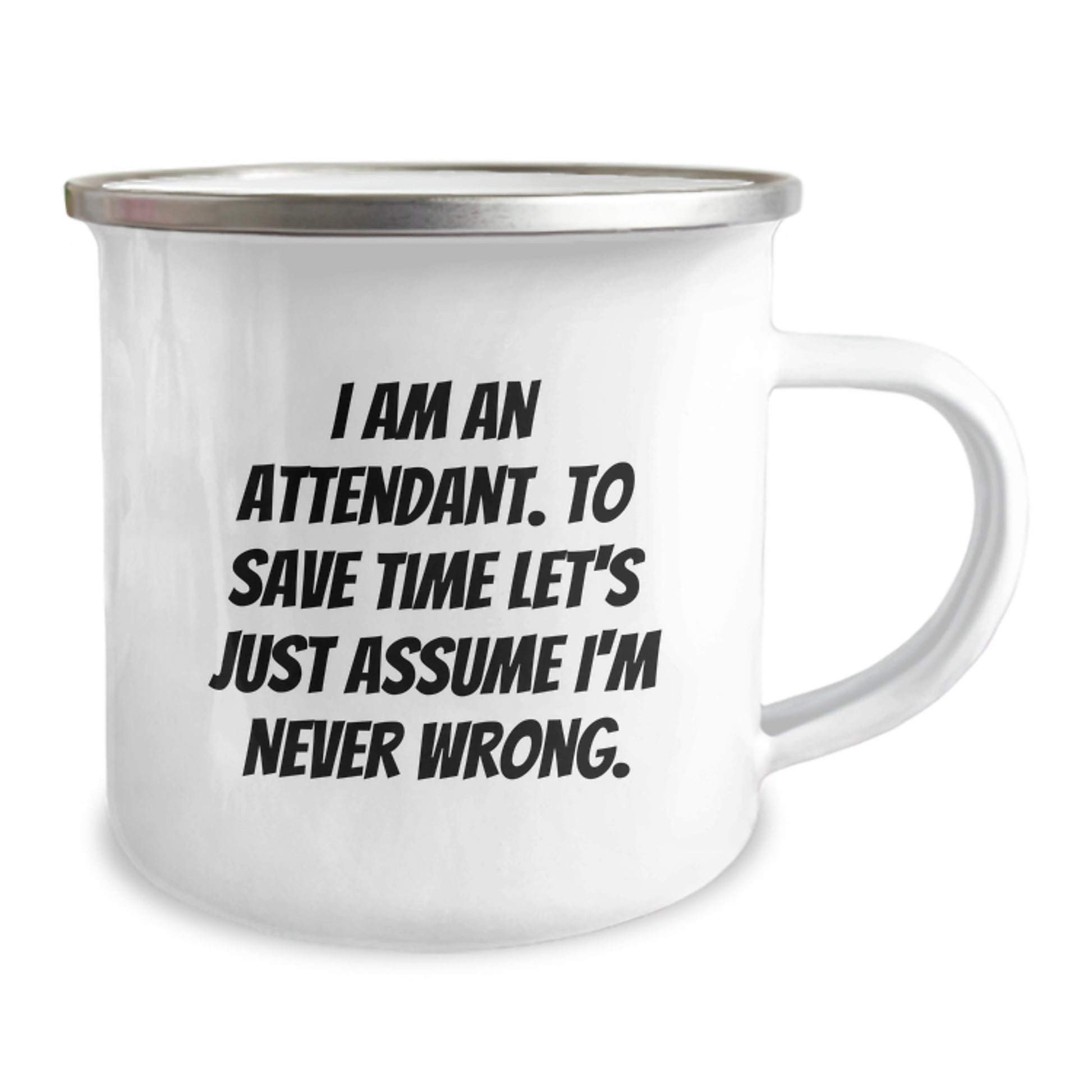 Funny Attendant Gifts from Men to Men Attendant Christmas Unique Ideas for Attendant Camping Mug - Image 2