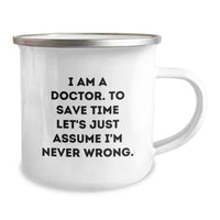 Load image into Gallery viewer, Funny Doctor Gifts, Unique Camping Mug for Christmas Unique Gifts from Friends, Gifts for Doctor - Image 2
