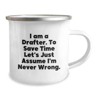 Load image into Gallery viewer, Funny Drafter Gifts from Friends for Men - I Am A Drafter Gifts - Christmas Unique Mugs for Drafter Enthusiasts - Image 2
