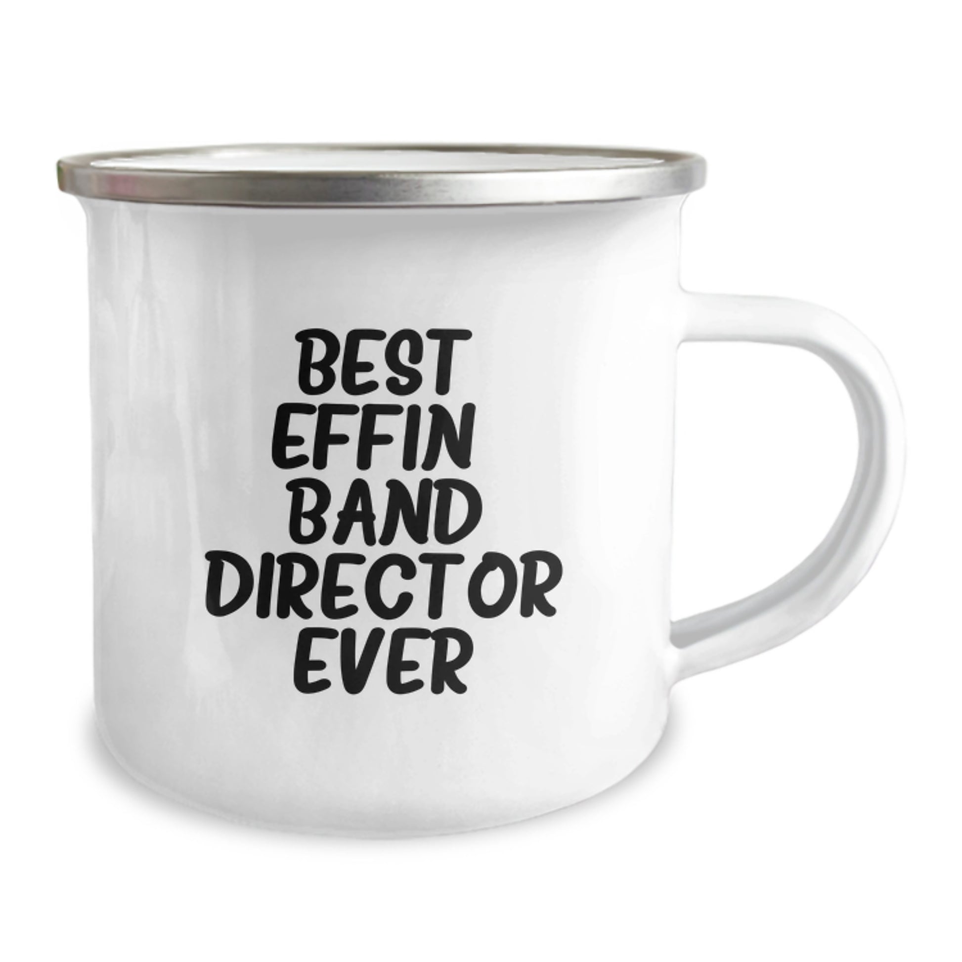 Funny Band Director Gifts from Men Best Effin' Band Director Ever Christmas Unique Gifts for Band Directors Camping Mug - Image 2