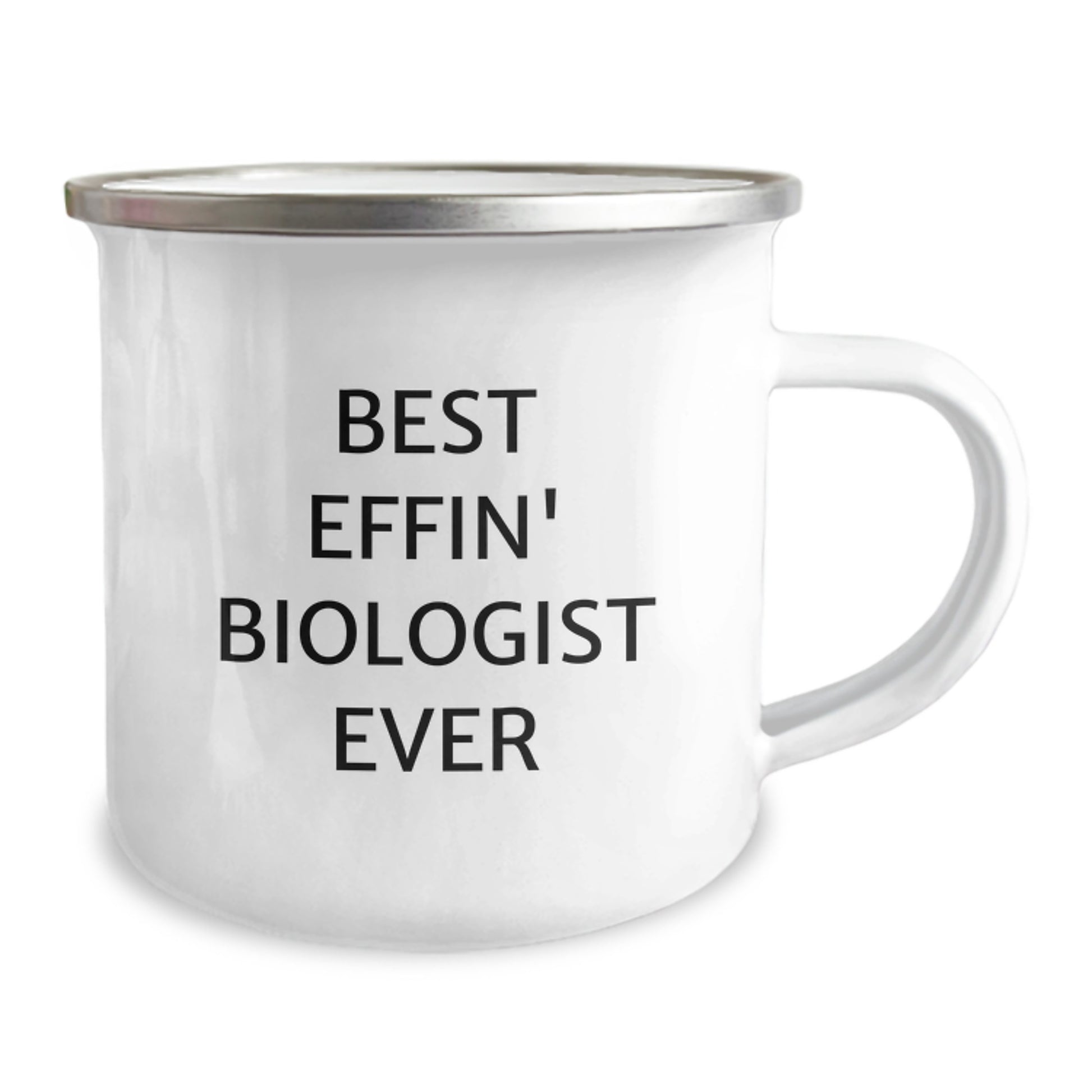 Funny Biologist Gifts for Men - Best Effin Biologist Ever Camping Mug for Christmas Unique Gifts from Friends - Image 2