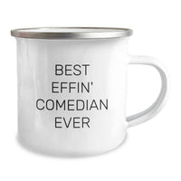 Load image into Gallery viewer, Comedian Gifts from Friends - Funny Comedian Camping Mug - Christmas Unique Gifts for Comedian Lovers - Image 2
