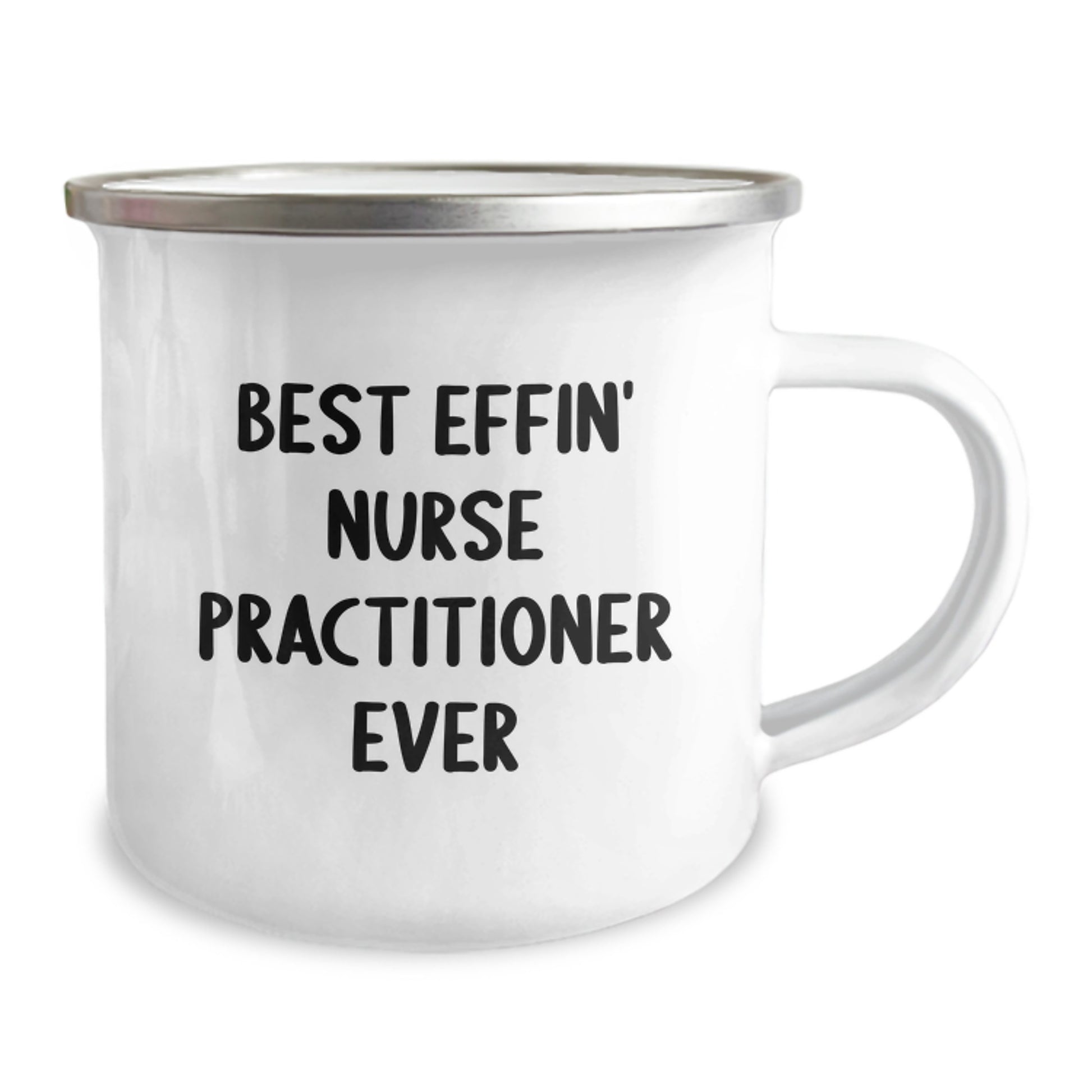 Nurse Practitioner Camping Mug - Funny Quote Gifts from Friends for Christmas Unique Presents - Image 2