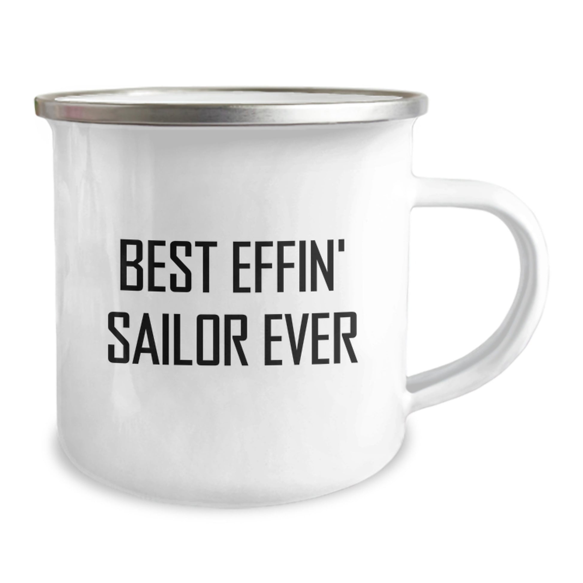 Funny Sailor Gifts, Men's Camping Mug for Sailor, Best Effin' Sailor Ever Quote Christmas Unique Gifts - Image 2
