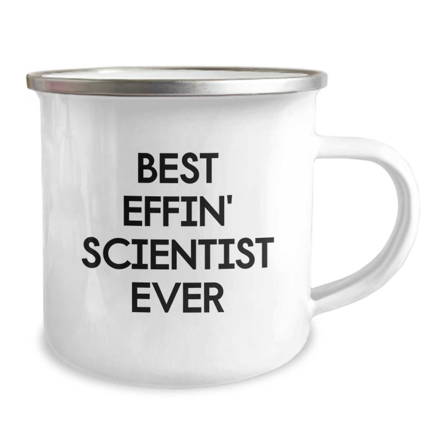 Funny Scientist Gifts for Men - Best Effin' Scientist Ever Camping Mug, Unique Christmas Memorable Presents from Family and Friends - Image 2