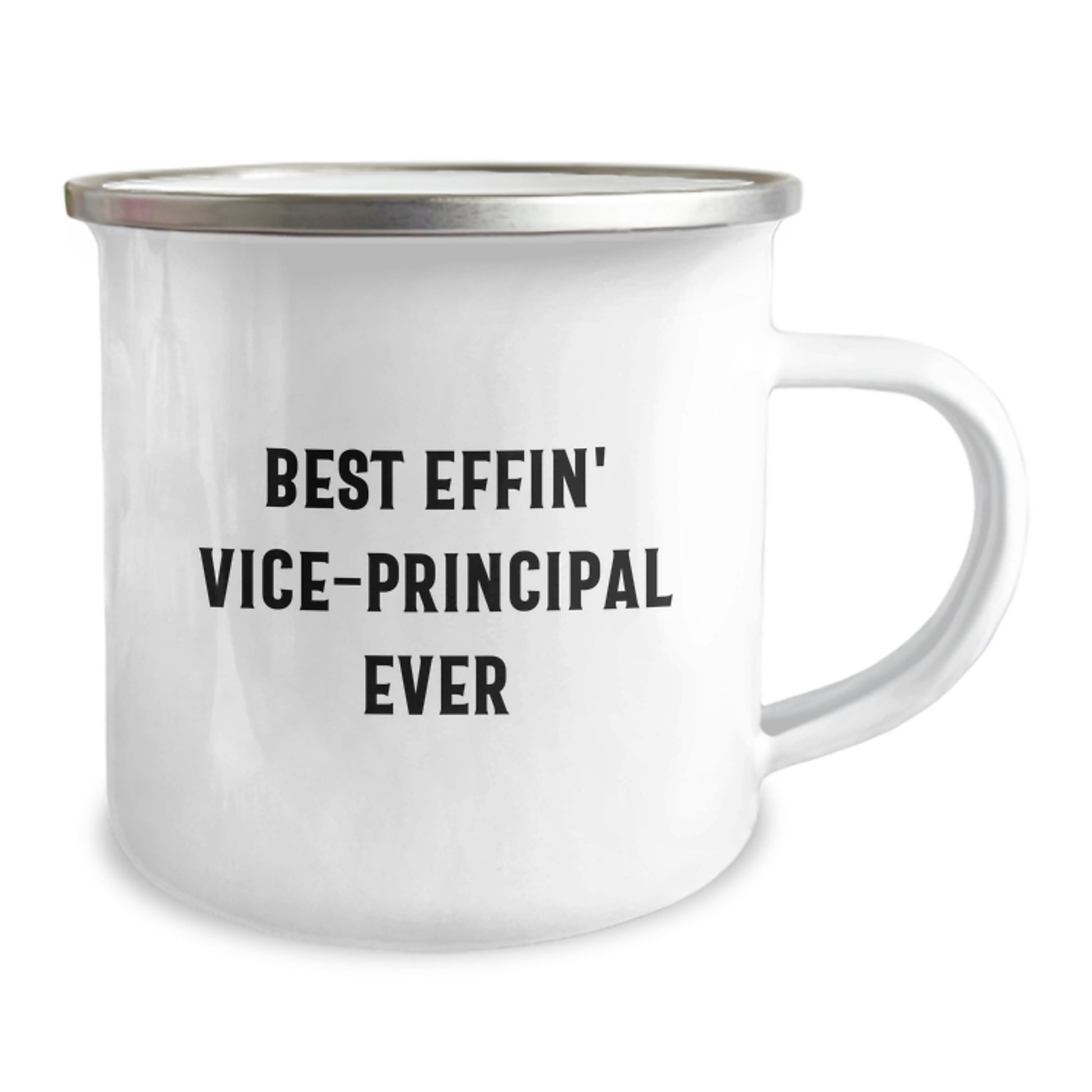 Funny Vice-principal Gifts from Friends, Best Effin' Vice-principal Ever Camping Mug for Vice-principal Men, Christmas Unique Gifts - Image 2