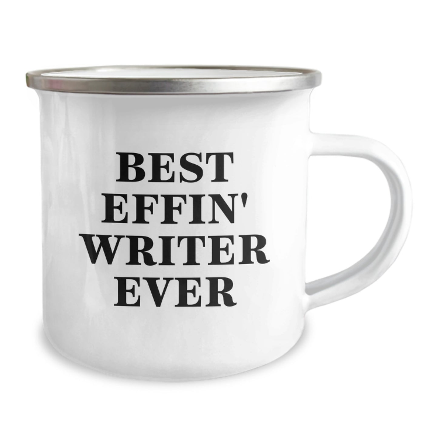 Funny Best Effin Writer Ever Writer Gifts for Men, Unique Christmas Unique Gifts from Friends for Writer, Camping Mug Stainless Steel - Image 2