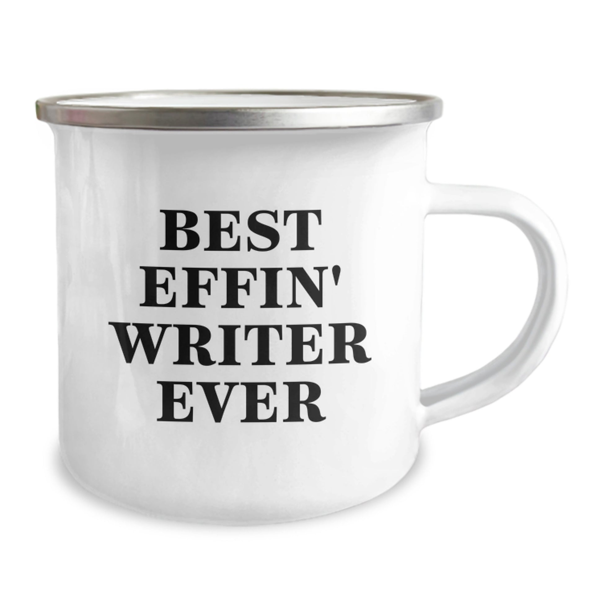 Funny Best Effin Writer Ever Writer Gifts for Men, Unique Christmas Unique Gifts from Friends for Writer, Camping Mug Stainless Steel - Image 2