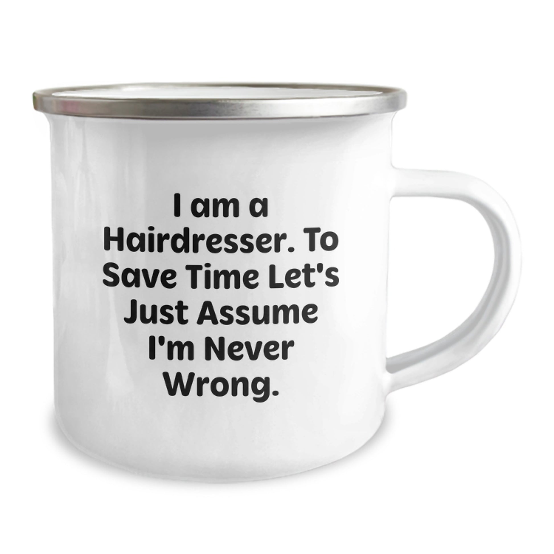Funny Gifts for Hairdresser Friends and Family, Christmas Unique Camping Mug, I Am A Hairdresser Mugs, Perfect for Coworkers - Image 2