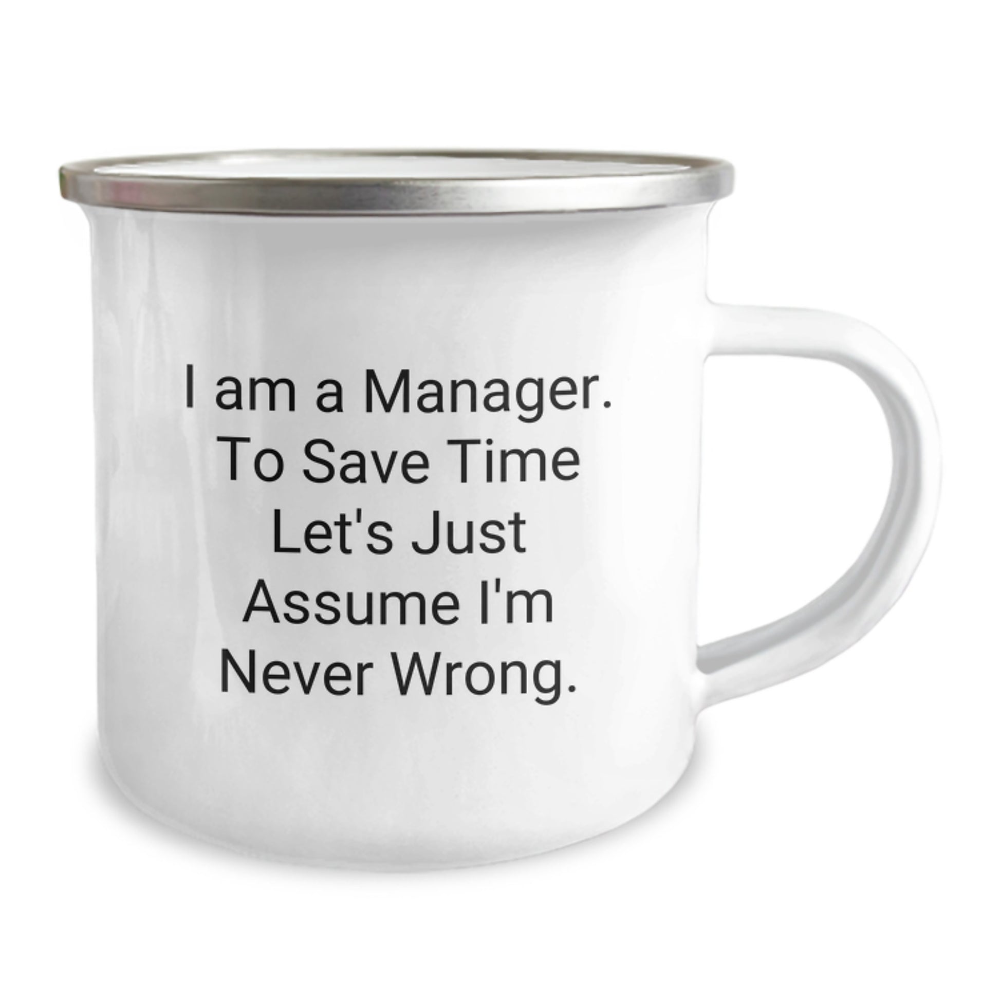 Funny Christmas Unique Gifts for Manager, I Am A Manager Camping Mug, Ideal Gift for Men, Friends, Coworkers, Family - Image 2