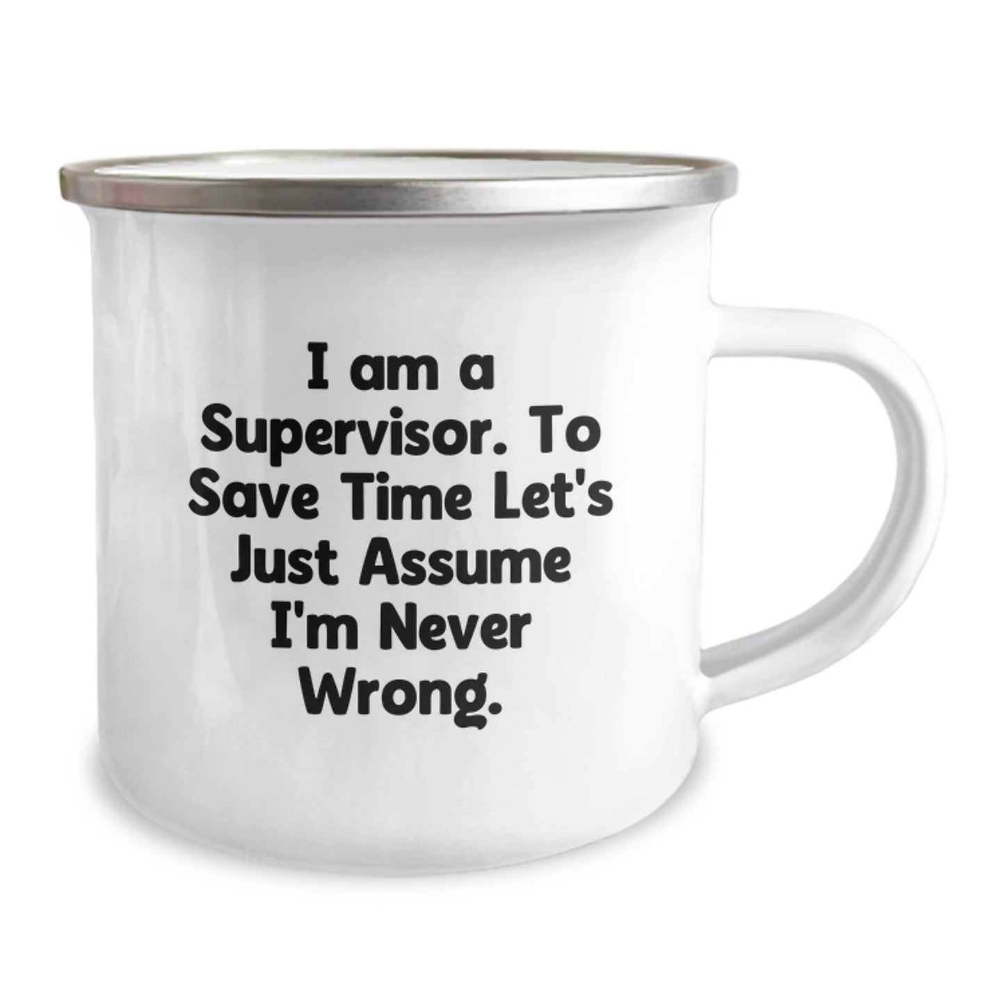 Funny Supervisor Camping Mug Gifts for Men Christmas Unique Presents from Friends and Family - Image 2