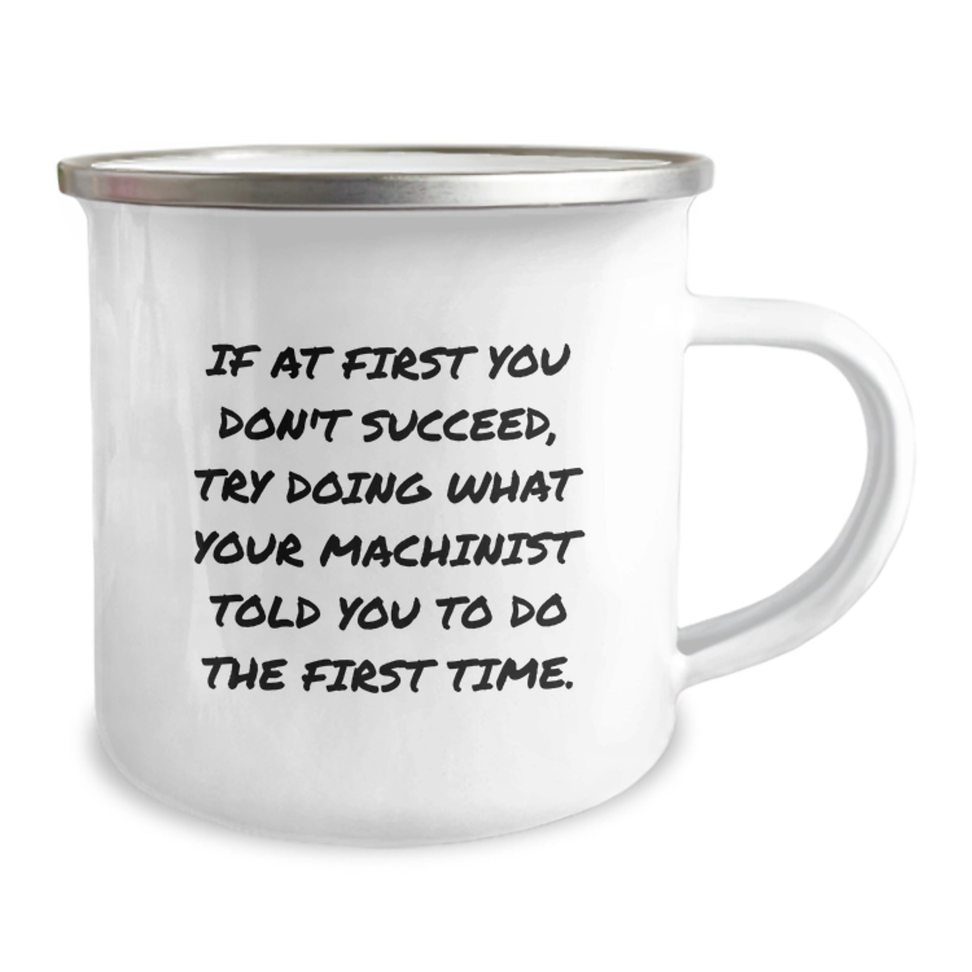 Funny Machinist Birthday Unique Gifts from Friends to Machinist Camping Mugs for Men, Inspirational Quote Machinist Unique Gifts, Funny Machinist Birthday Unique Gifts - Image 2
